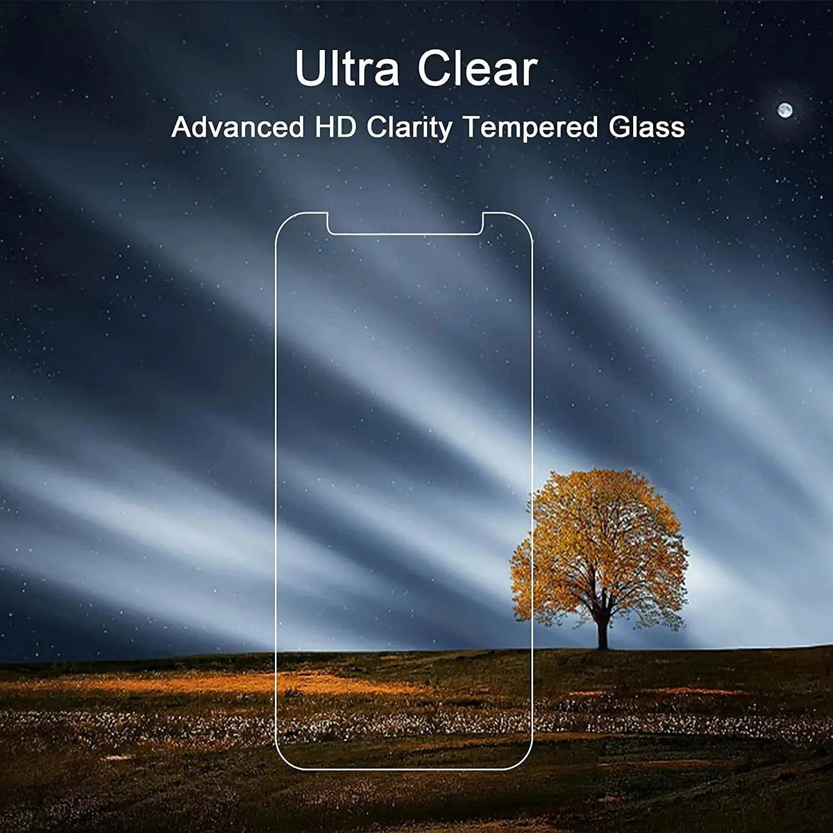 Entronix Clear Screen Protector Compatible with iPhone 12 Pro Max - 2-Piece Combo