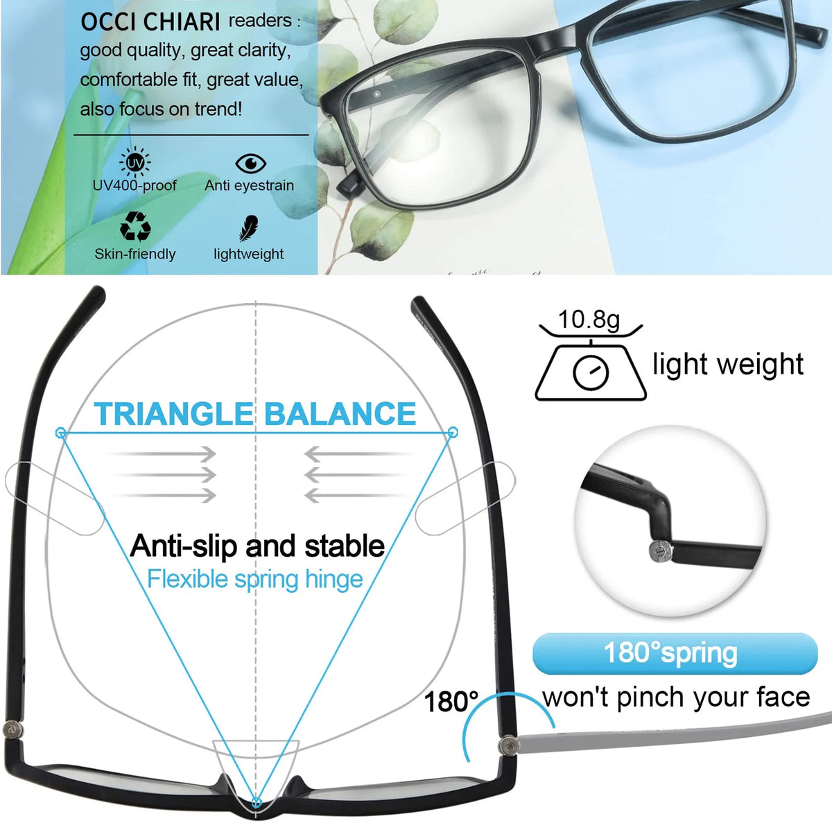 Reading Glasses Men Fashion Eyeglasses Reading Sunglasses Magnifying Eyewear Presbyopic Glasses Man Shades Diopters 1 1.5 2 2.5