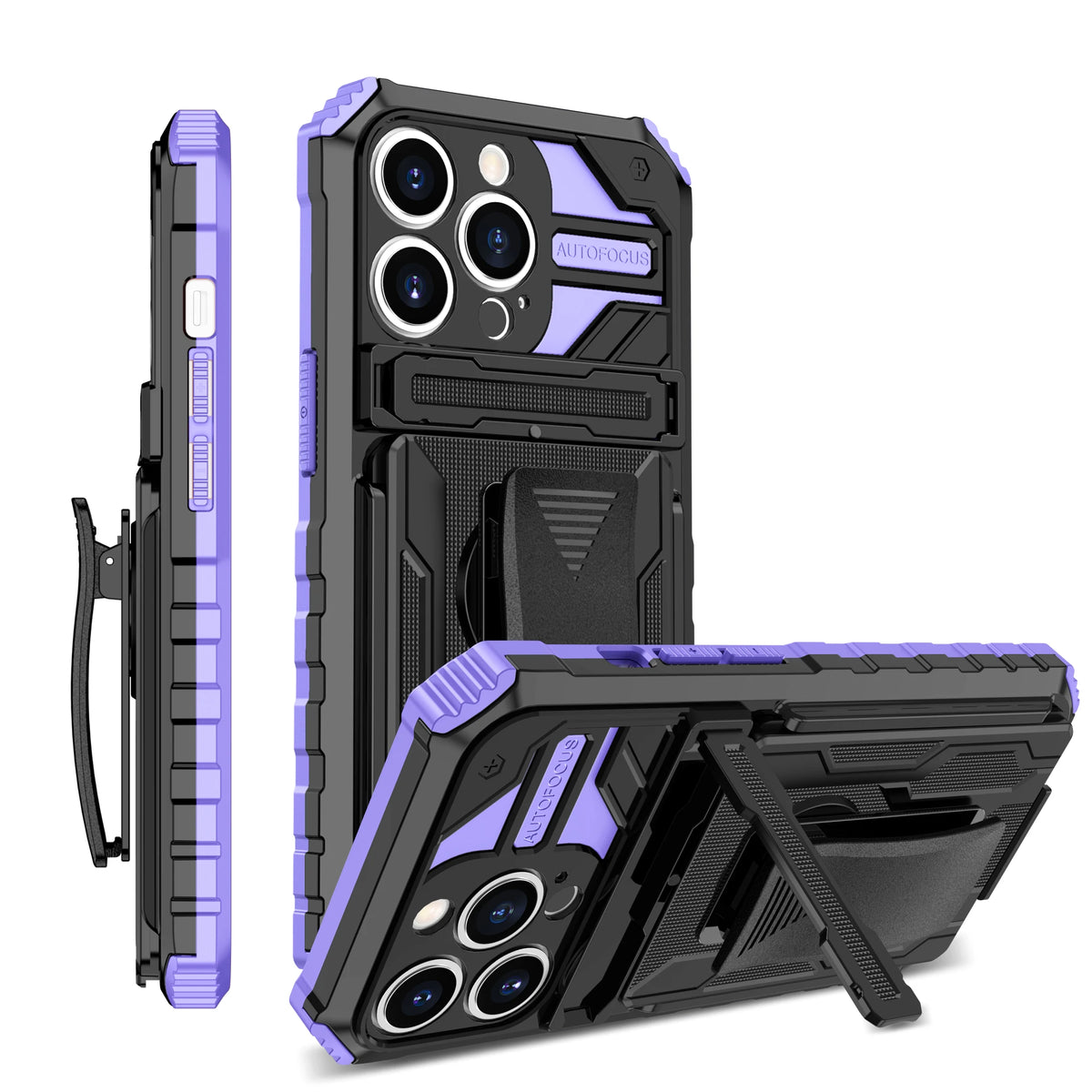 Heavy Duty Armor Case For iPhone 16 15 Pro Max 14 Plus 13 12 11 X XS Max XR Cover Belt Clip Holster Kickstand Coque Funda