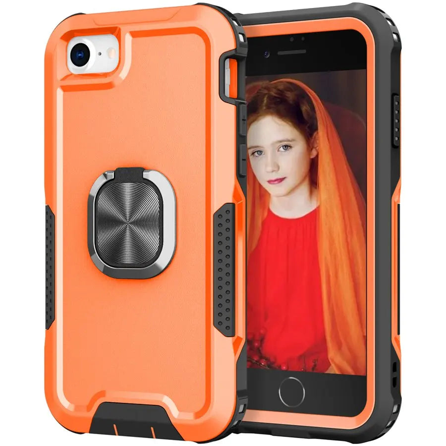 Heavy Duty Drop Protection Kickstand Rugged Shockproof/Dust Proof 3-Layer Phone Case For iPhone 6 6S/7/8/SE 2020 2022