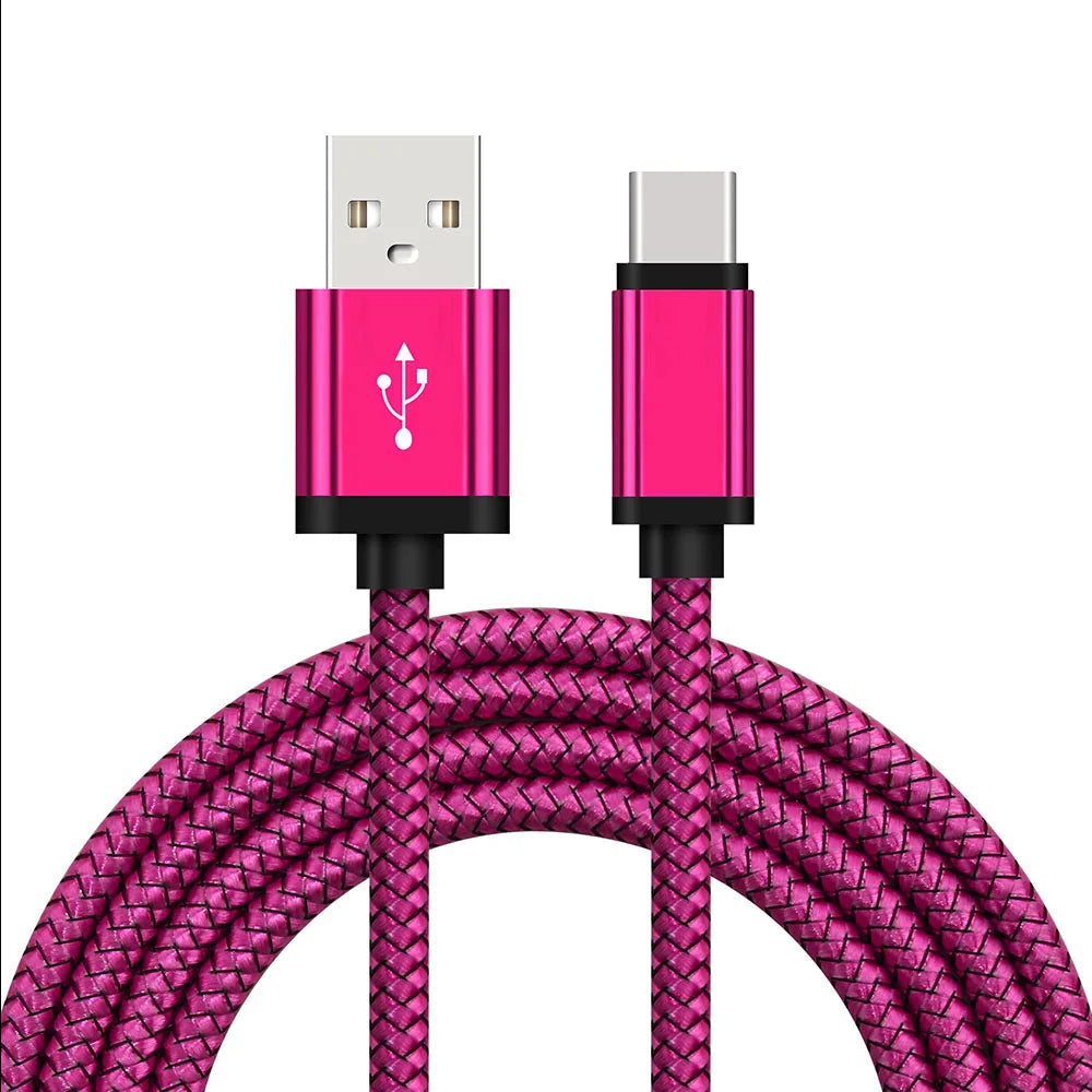1M 2M USB Quick Charger Cable For Xiaomi Mi 11 Lite 11t 12 pro Redmi Note 11 10 10s 9a 9 k50 Type C USB Fast Charge Data Charger