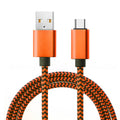 3M USB A To Type C Cable Date Sync Line 3A Mobile Phone Fast Charger Cable Braided Wire Charger Cable For Xiaomi Huawei Android