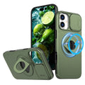 Shockproof Heavy Duty Armor 2N1 Phone Case for IPhone 16 Pro Max 15 14 13 Magnetic 360° Ring Holder Stand Bumper Otter Cover Box