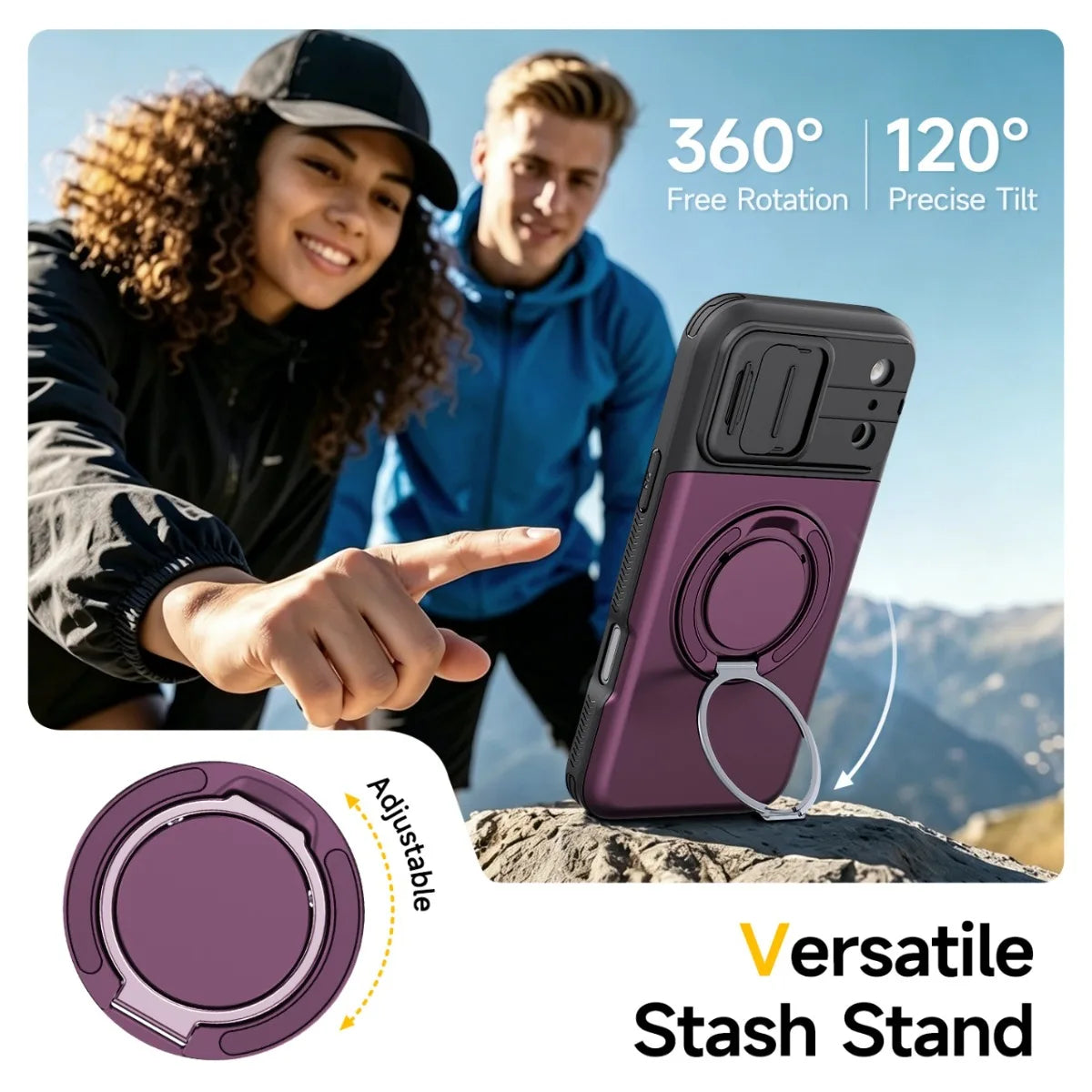 Heavy Duty Wallet Case for IPhone 18 17 16 15 14 13 12 Pro Max 17E 16E Shockproof Armor & Card Stand Holder Cover