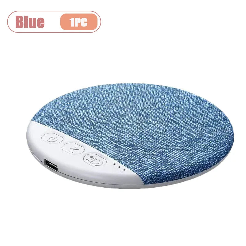 Mini Wireless Bluetooth Noise Sleep Speaker Under Pillow High Tech Sound Disc Portable Rechargeable Gift for Insomnia Relaxation