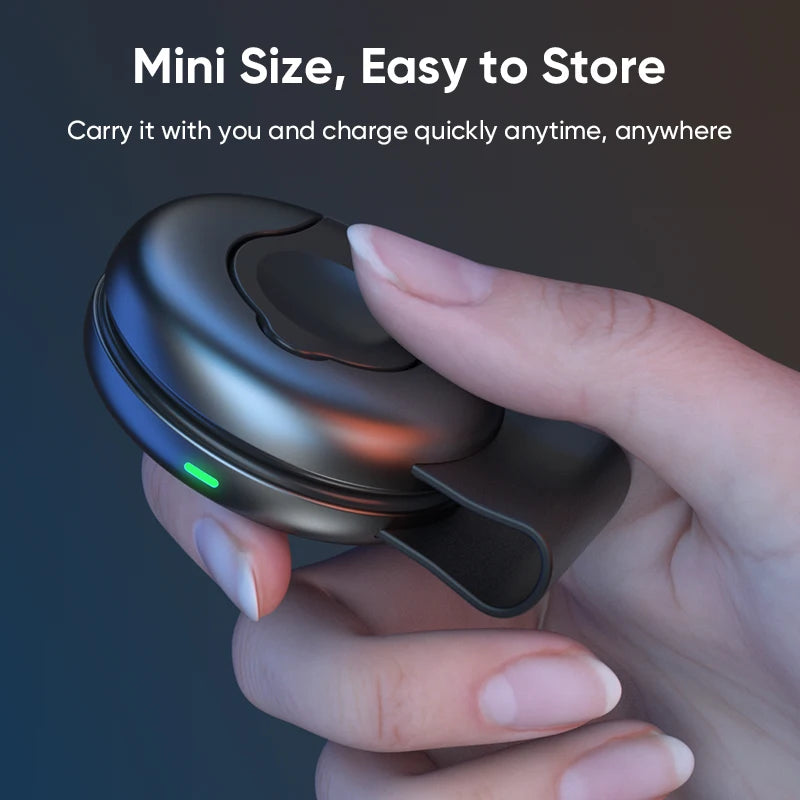 Foldable Magnetic 3-in-1 Wireless Charger, 15W Fast Charging Station for Smartphone Smartwatch Earbuds