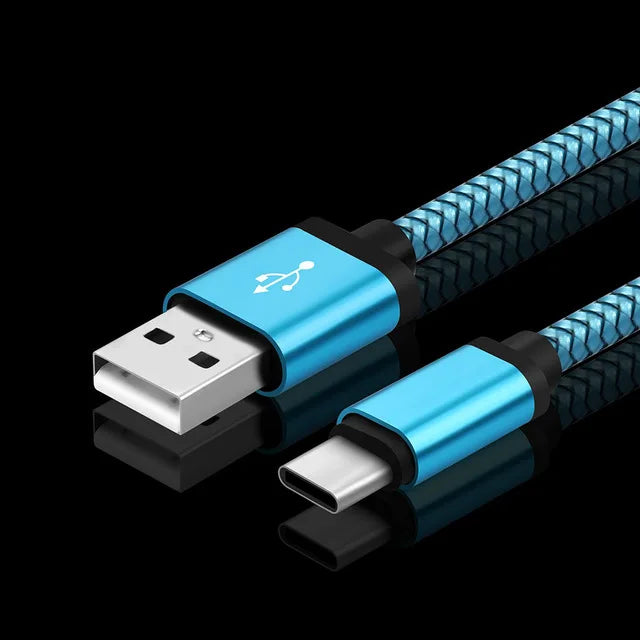 1M 2M USB Quick Charger Cable For Xiaomi Mi 11 Lite 11t 12 pro Redmi Note 11 10 10s 9a 9 k50 Type C USB Fast Charge Data Charger