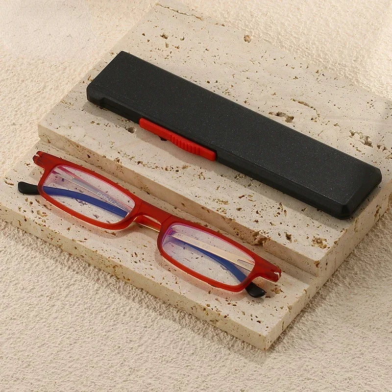 Anti Blue Light Reading Glasses, Neutral, Portable, Ultra Light Reading Glasses, Ultra-thin Reading Glasses for Men and Women