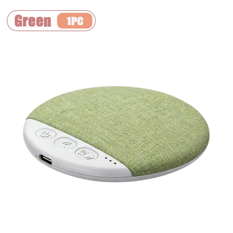 Mini Wireless Bluetooth Noise Sleep Speaker Under Pillow High Tech Sound Disc Portable Rechargeable Gift for Insomnia Relaxation