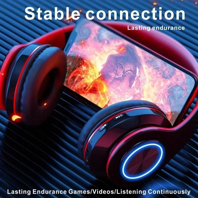 B39 Head-mounted Wireless Bluetooth 5.0 Headphones With Mic Noise Cancelling Headsets Stereo Sound Sport Gaming Earphones