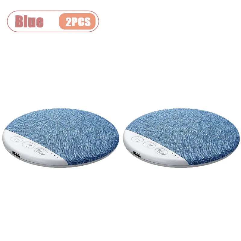 Mini Wireless Bluetooth Noise Sleep Speaker Under Pillow High Tech Sound Disc Portable Rechargeable Gift for Insomnia Relaxation