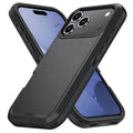 3-in-1 Heavy Duty Shockproof Armor Box Phone Cases for IPhone 18 17 Pro Max Air 16 E 15 14 Plus Dustproof Hard PC+TPU Back Cover