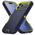 Heavy Duty Hybrid Defender 3-Layer Phone Case for iPhone 13 14 17 18 Pro Max 16 15 Plus Air for Magsafe Rugged Armor Cover Funda