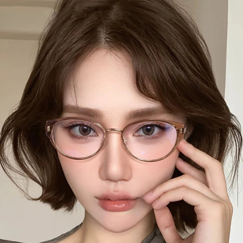 New Style Women's Reading Glasses For Middle-aged And Elderly People Fashionable Anti-blue Light Reading Glasses JH5032