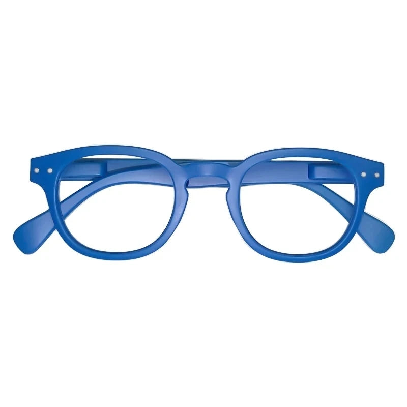 Reading Glasses for Men/Women,Style Design Round Frame,Spring HInge Lightweight Prescription Readers Eyeglasses