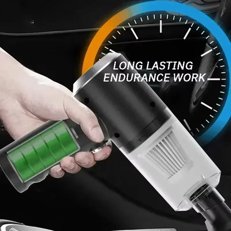 2900000 PA Car Vacuum Cleaner Powerful 4 In1 Clean Machine USB Rechargeable Wireless Blowing Suction Portable Vacuum Cleaner
