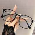 Anti-blue Light Glasses Reading Glasses Trendy Women's Large Frame Glasses Frame Fashionable Reading Glasses 6080