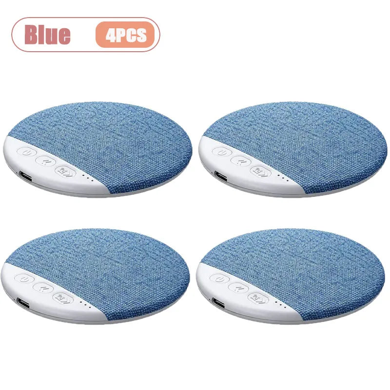 Mini Wireless Bluetooth Noise Sleep Speaker Under Pillow High Tech Sound Disc Portable Rechargeable Gift for Insomnia Relaxation