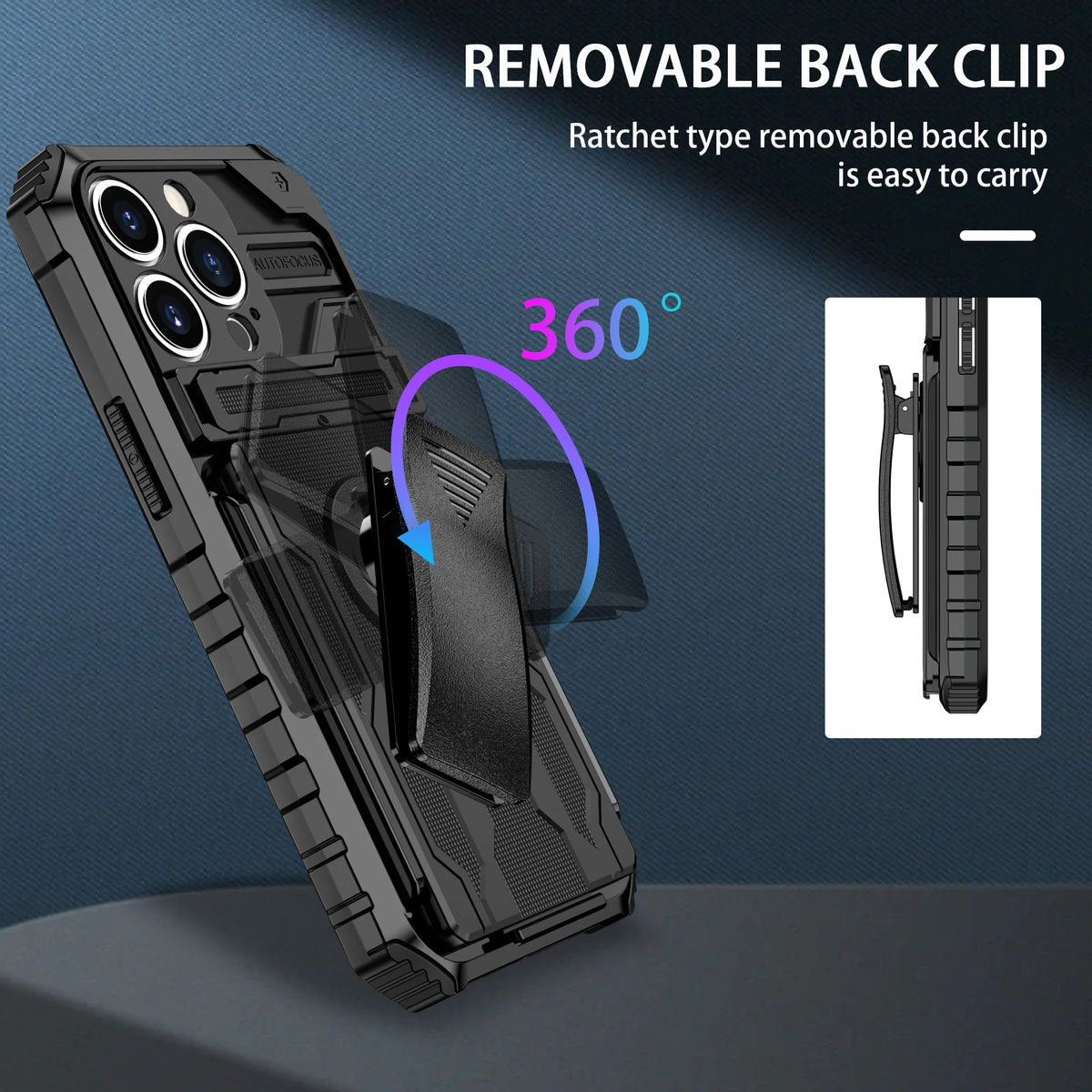 Heavy Duty Armor Case For iPhone 16 15 Pro Max 14 Plus 13 12 11 X XS Max XR Cover Belt Clip Holster Kickstand Coque Funda