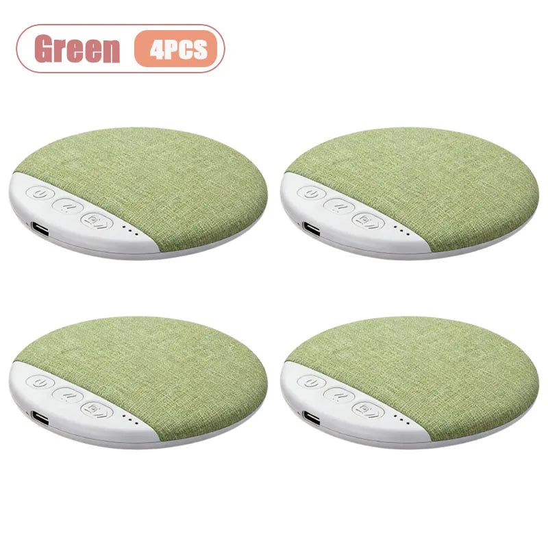 Mini Wireless Bluetooth Noise Sleep Speaker Under Pillow High Tech Sound Disc Portable Rechargeable Gift for Insomnia Relaxation