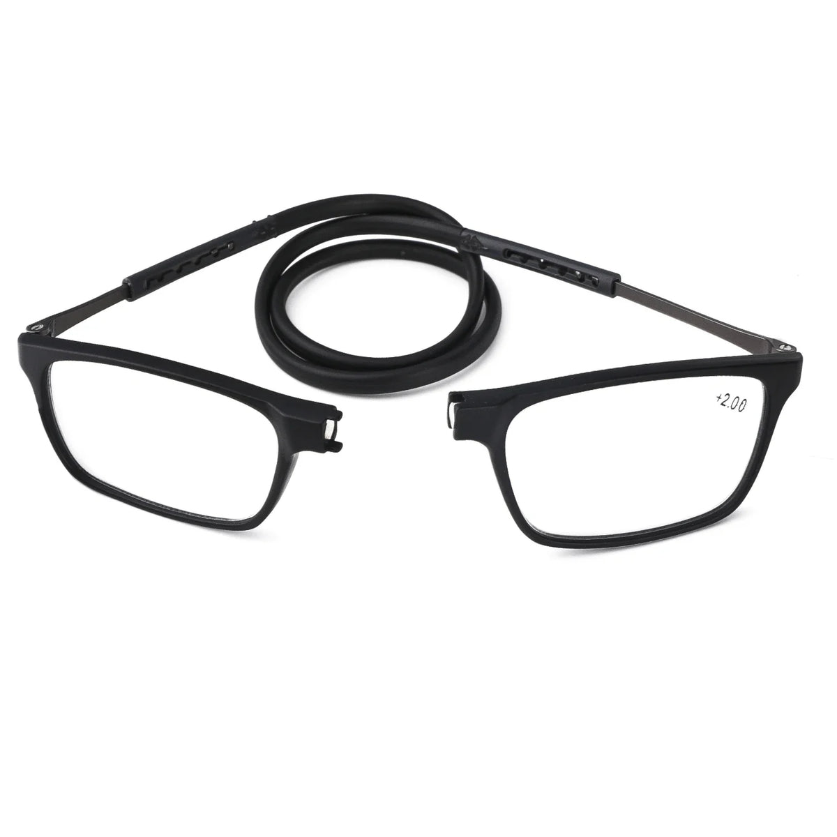 Portable Folding Reading Glasses High Definition Resin Fashion Presbyopic Eyeglasses Neck Reading Glasses Reading Glasses Men