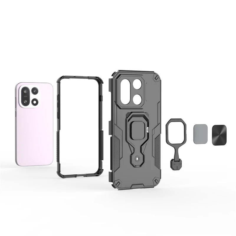Shockproof Phone Case For OnePlus 15 Heavy Armor Phone Holder Back Case For OnePlus 15 Back Cover For OnePlus 15 Case 6.78 inch