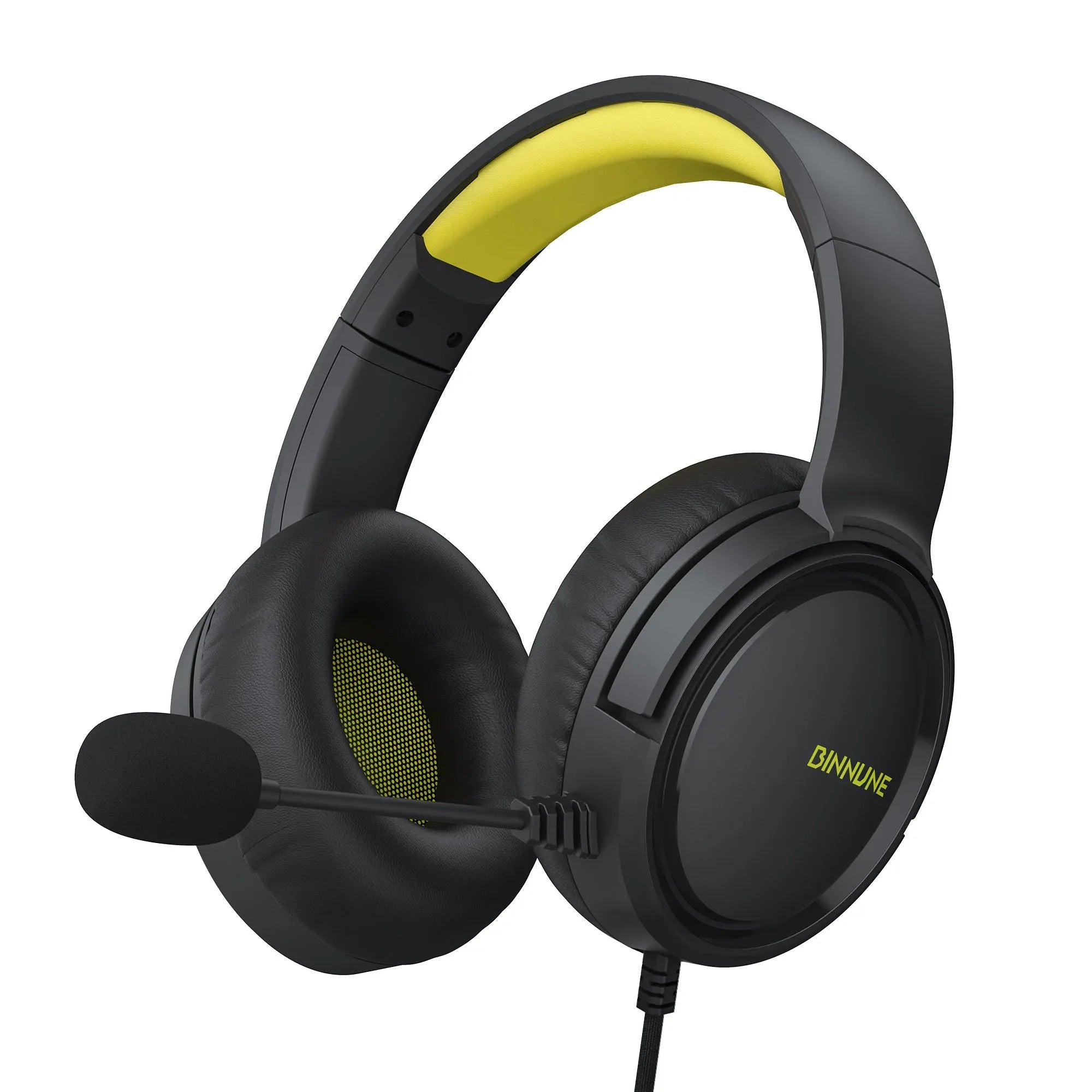 BINNUNE BG02 Headsets Gamer for PS4 PS5 Xbox Series X|S Xbox One PC Switch Wired Gaming Headphones for Playstation 5 Xbox 1