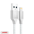 LAIHONEN USB Cable For iPhone 5 6 7 8 Plus X XS XR 11 12 13 14 Pro Max SE 1m 2m 3m Long  Short iOS Data Charger Cord Fast Charge
