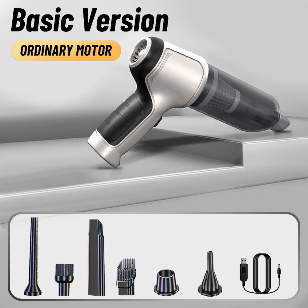 Car Vacuum Cleaner 95000PA High Power Wireless Handheld Vacuum Cleaner Cordless Powerful Hand Vacuum Cleaner Blower for Car Home