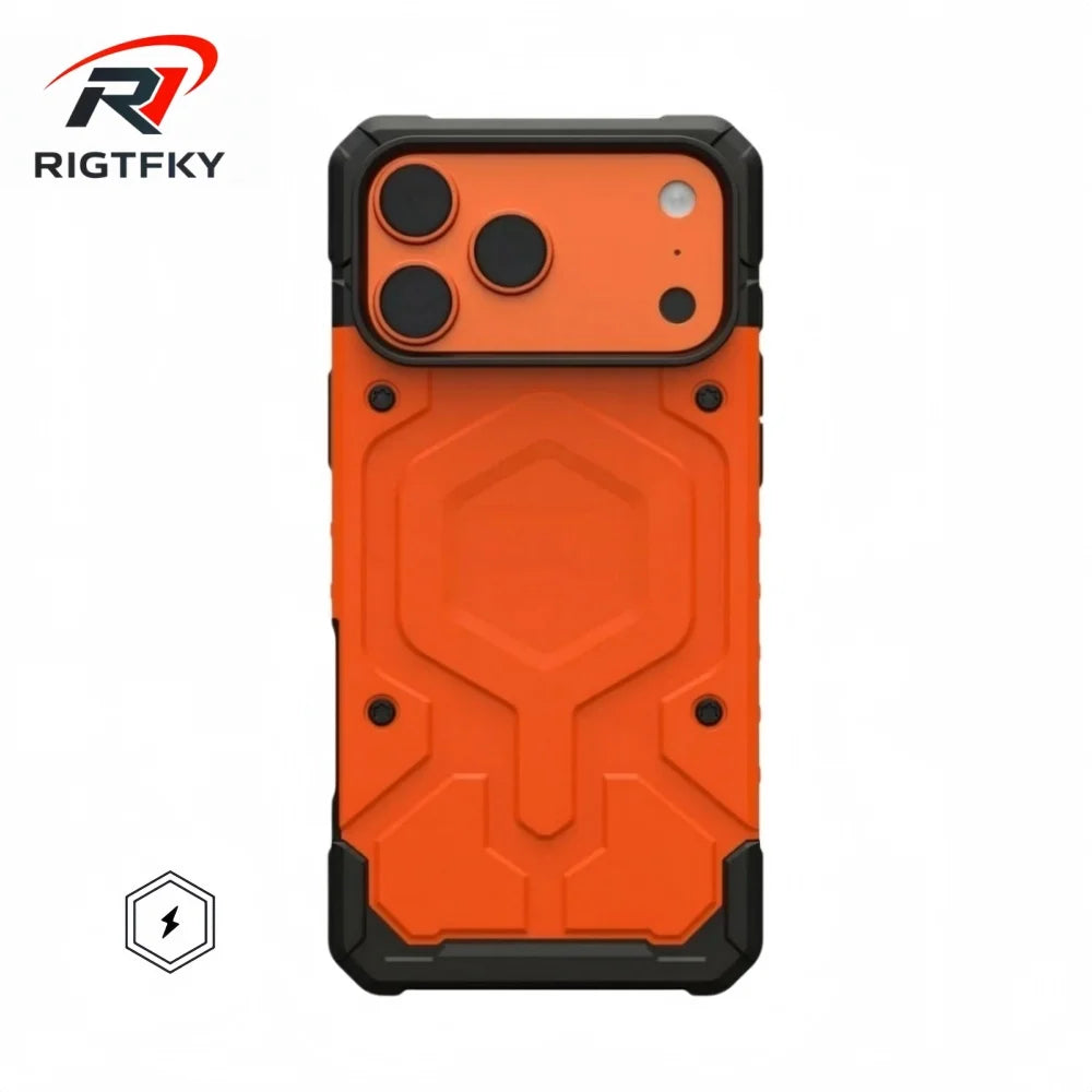 Original Military Heavy Armor Shockproof Phone Case For Iphone 17 Pro Max Air 16 15 14 13 12 Magnetic Rugged Protective Cover