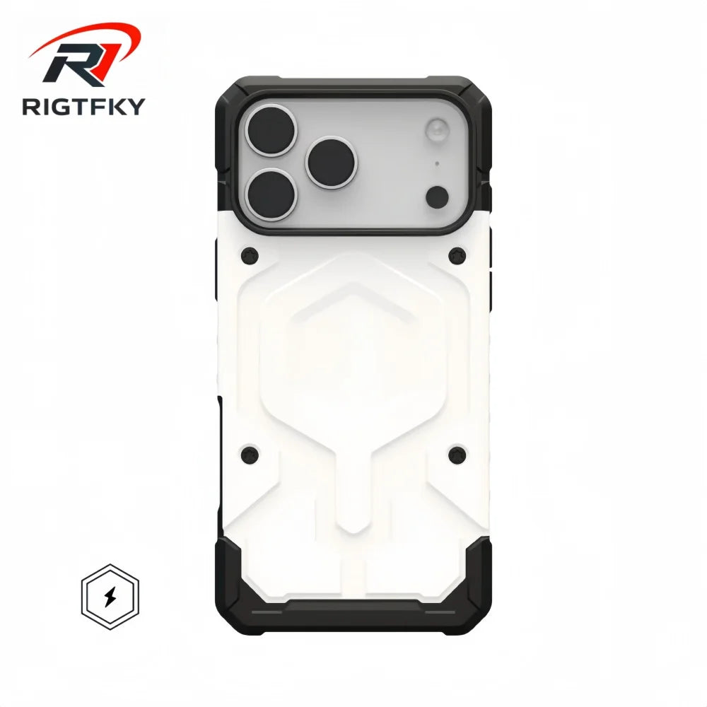 Original Military Heavy Armor Shockproof Phone Case For Iphone 17 Pro Max Air 16 15 14 13 12 Magnetic Rugged Protective Cover