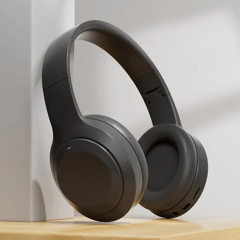#Wireless Bluetooth 5.3 Headphones Over Ear HIFI Stereo Headsets True Sport Gamer Earphone TF/AUX Music Player with HD Mic Gifts
