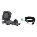 3 in 1 Magnetic Wireless Charger Pad Stand for iPhone 17 16 15 14 130 Pro Max Airpods iWatch Fast Wireless Charging Dock Station