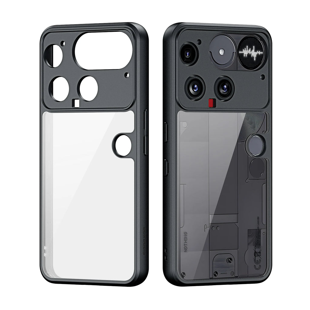DUX DUCIS  Shockproof Phone Case For Nothing Phone 3a Lite/3a Pro/2a Plus TPU+Acrylic Transparent Anti-Drop Slim Cover