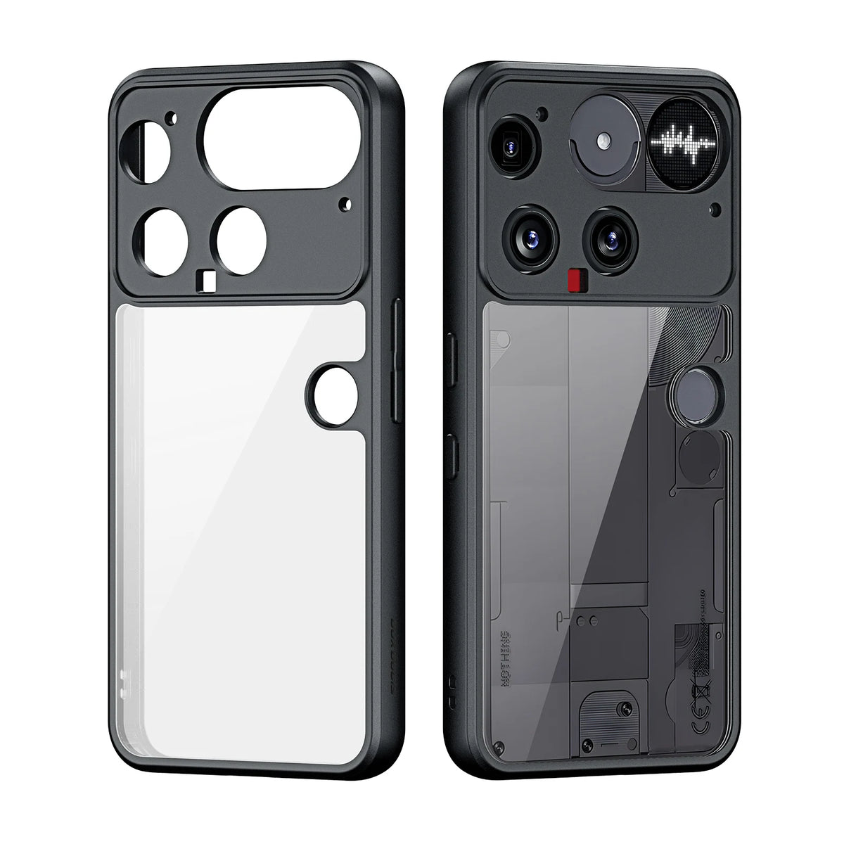 DUX DUCIS  Shockproof Phone Case For Nothing Phone 3a Lite/3a Pro/2a Plus TPU+Acrylic Transparent Anti-Drop Slim Cover