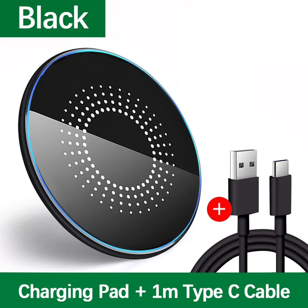 15W Fast Magnetic Wireless Charger | for IPhone17 16 15 14 13 Pro XS Max Mini X XR, USB Connector, Travel Operating Voltage ≤36