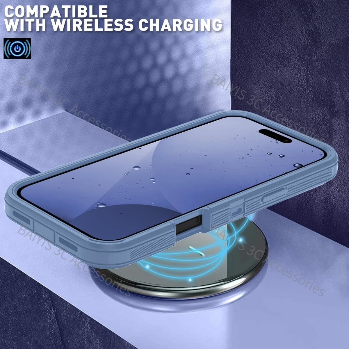 Heavy Duty Hybrid Defender 3-Layer Phone Case for iPhone 13 14 17 18 Pro Max 16 15 Plus Air for Magsafe Rugged Armor Cover Funda