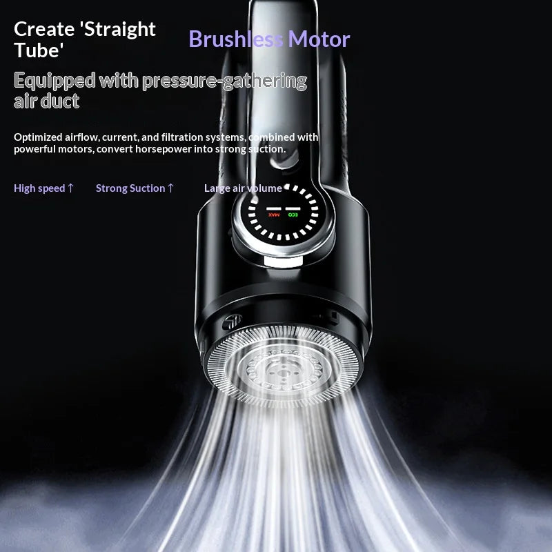 Car Vacuum Cleaner Wireless One-Button Dust Dump High-Power Portable Vacuum Cleaner Large Suction mini Handheld Vacuum Cleaner