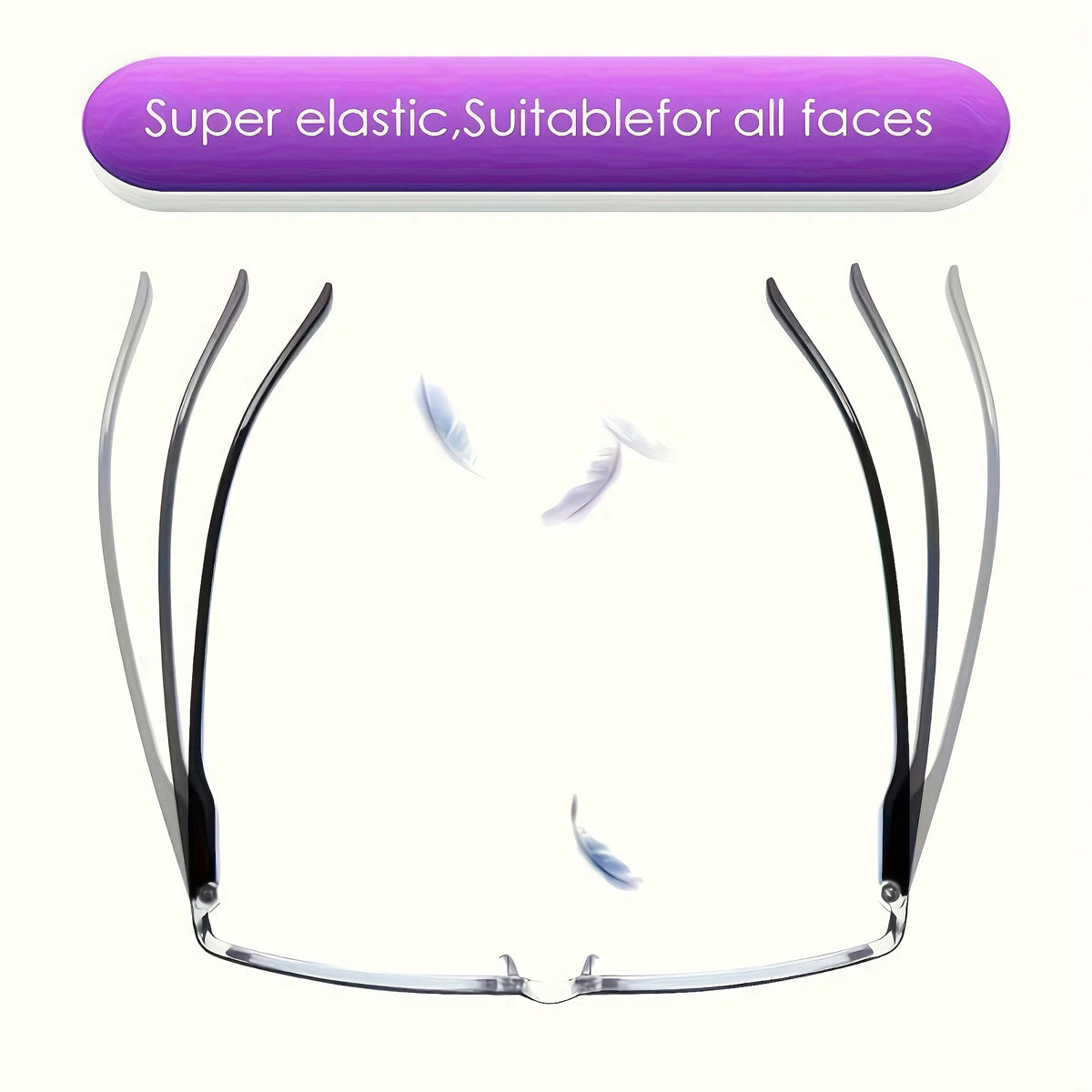 4pcs Fashion Reading Glasses Classic Design with PC Material Unisex Fit Comfortable Reading Experience for Adult +1.0 To +4.0