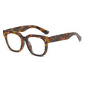 Anti-blue light square reading glasses, reading glasses for men and women, prescription reading glasses
