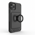 Case For iPhone 17 16 15 14 13 Pro Max Plus 17 Air Magnetic Rotated Ring Kickstand Heavy Duty Drop Protection Wallet Armor Cover